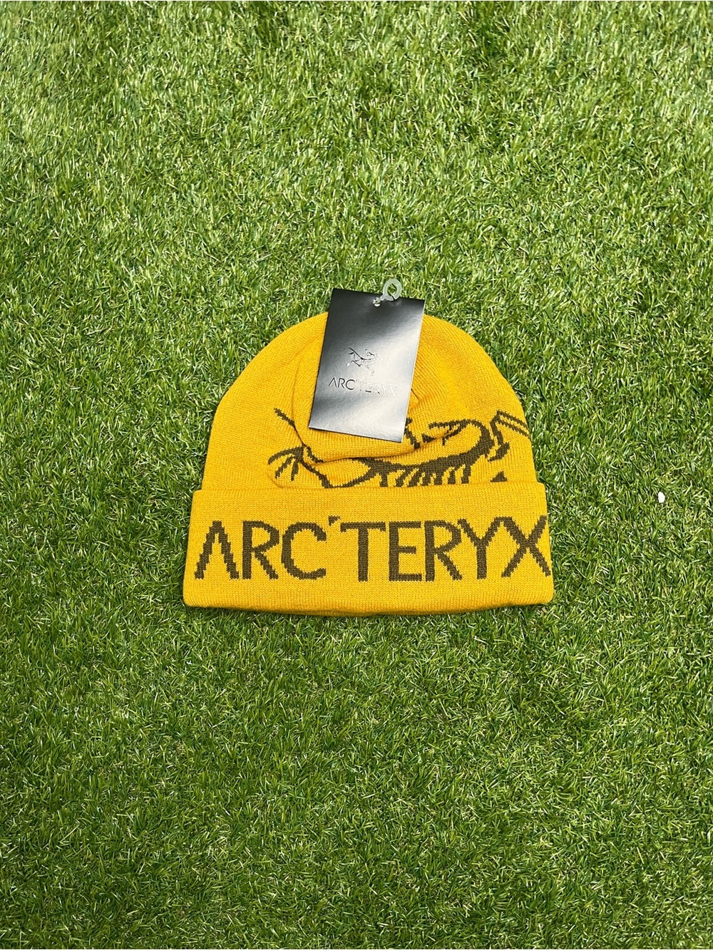 Arc'teryx' Yellow Logo Beanie